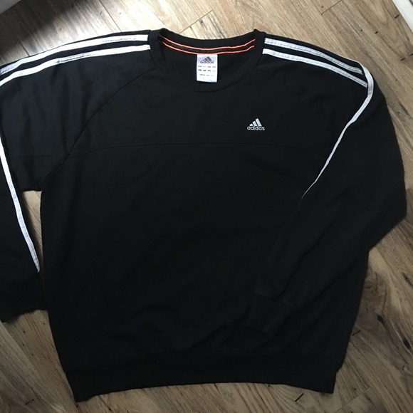 adidas 3 stripe jumper mens